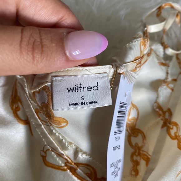 ARITZIA WILFRED SILK CAMI SIZE S - Picture 6 of 8